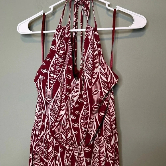 Loft Beach halter neck maxi‎ dress - Picture 3 of 11